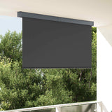 Vidaxl rolgordijn antracietkleurig 180 x 250 cm stof en aluminium - afbeelding 1