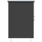 Vidaxl rolgordijn antracietkleurig 180 x 250 cm stof en aluminium - afbeelding 2