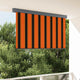 Vidaxl rolgordijn oranje en bruin 180 x 250 cm stof en aluminium