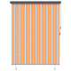 Vidaxl rolgordijn geel en blauw 220 x 250 cm stof en aluminium