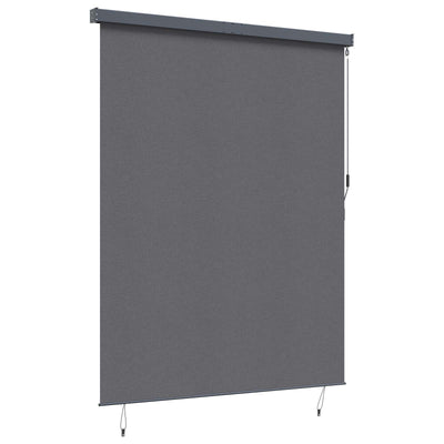 Vidaxl rolgordijn antracietkleurig 220 x 250 cm stof en aluminium