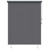 Vidaxl rolgordijn gestreept antraciet 200 x 250 cm stof en aluminium