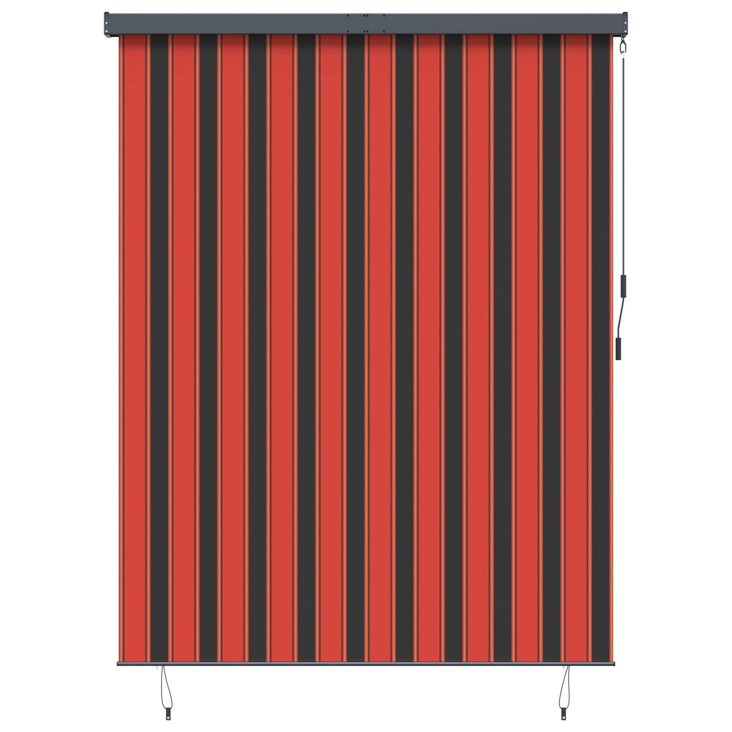 Vidaxl rolgordijn oranje en bruin 200 x 250 cm stof en aluminium