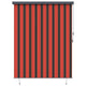 Vidaxl rolgordijn oranje en bruin 220 x 250 cm stof en aluminium