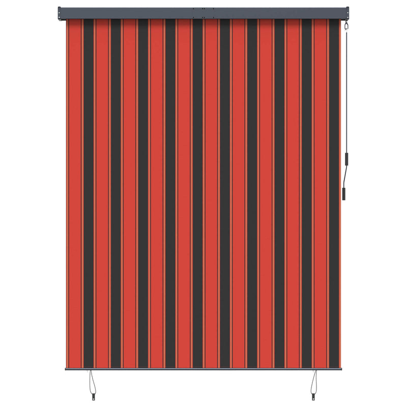 Vidaxl rolgordijn oranje en bruin 220 x 250 cm stof en aluminium