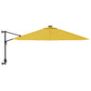 Vidaxl wandparasol 290 cm geel
