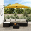 Vidaxl wandparasol 290 cm geel