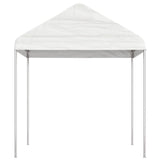 VidaXL Prieel met dak 8,92x2,28x2,69 m polyetheen wit - afbeelding 3