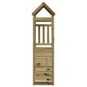 Vidaxl speeltoren met klimwand 53x110x214 cm geïmpregneerd grenenhout - afbeelding 3