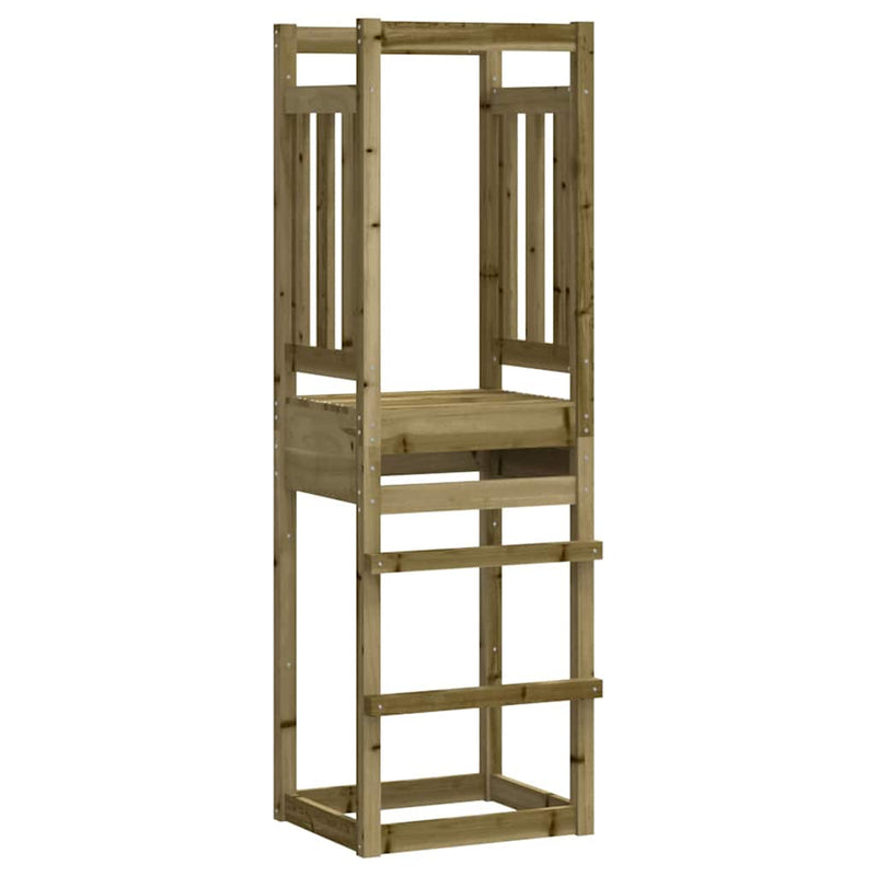 Vidaxl speeltoren 53x46,5x169 cm geïmpregneerd grenenhout