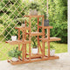 Vidaxl bloemenstandaard 110x25x96 cm massief vurenhout