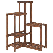 Vidaxl plantenstandaard 62,5x61,5x101,5 cm massief vurenhout - afbeelding 2
