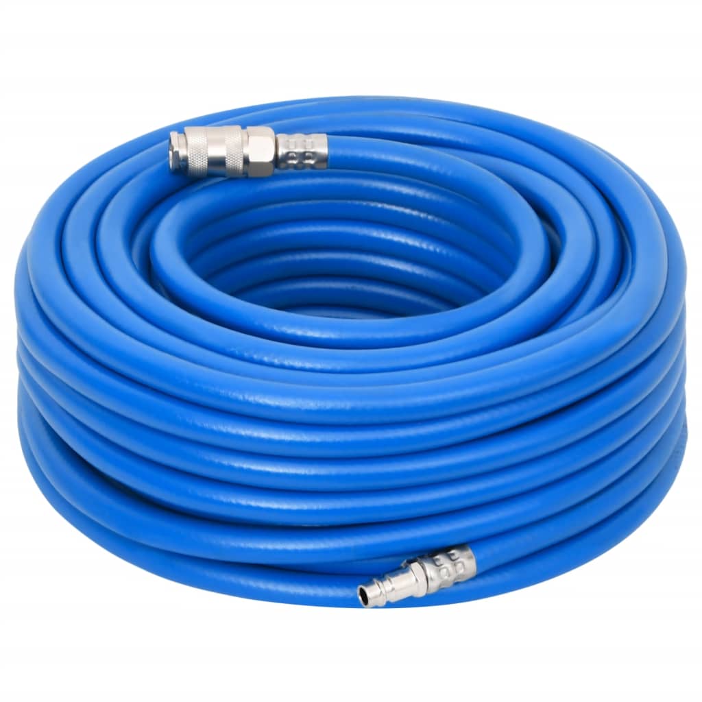 Vidaxl luchtslang 0,7'' 2 m pvc blauw