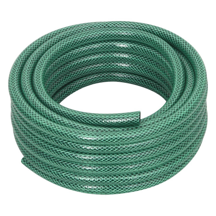 Vidaxl tuinslang met koppelingsset 0,5'' 20 m pvc groen