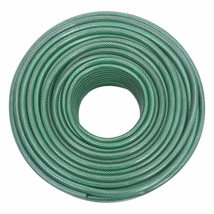 Vidaxl tuinslang met koppelingsset 0,5'' 100 m pvc groen