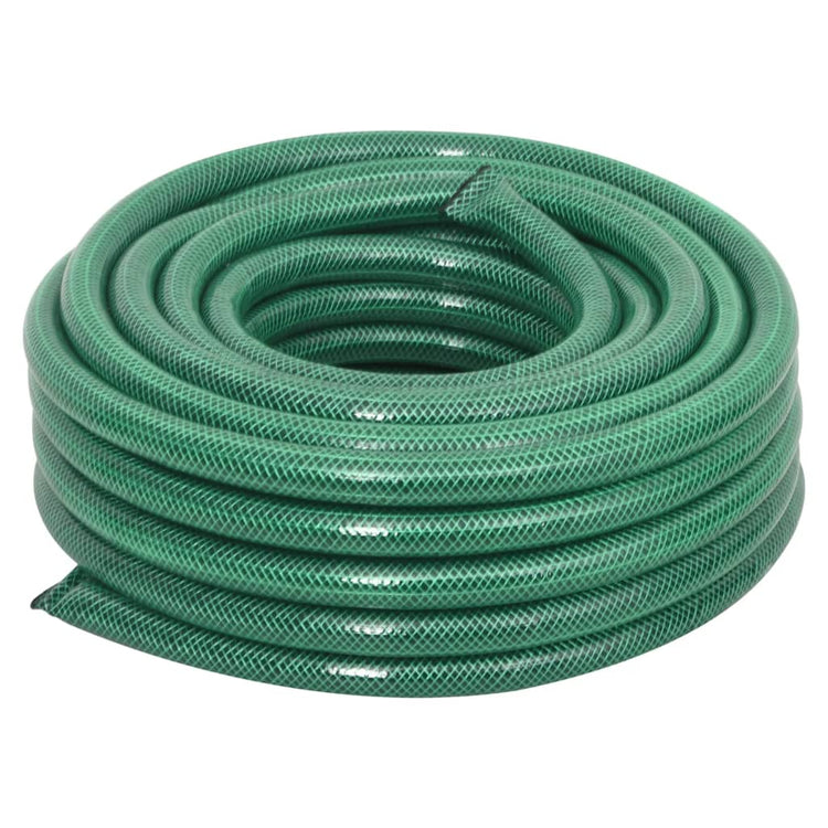 Vidaxl tuinslang met koppelingsset 0,9'' 100 m pvc groen