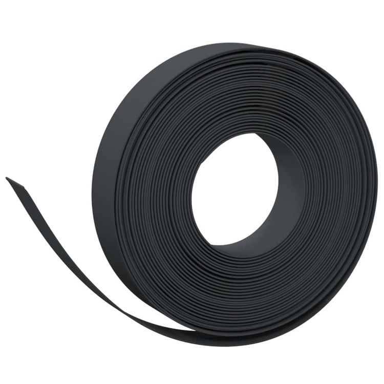 Vidaxl tuinranden 4 st 10 m 10 cm polyetheen zwart
