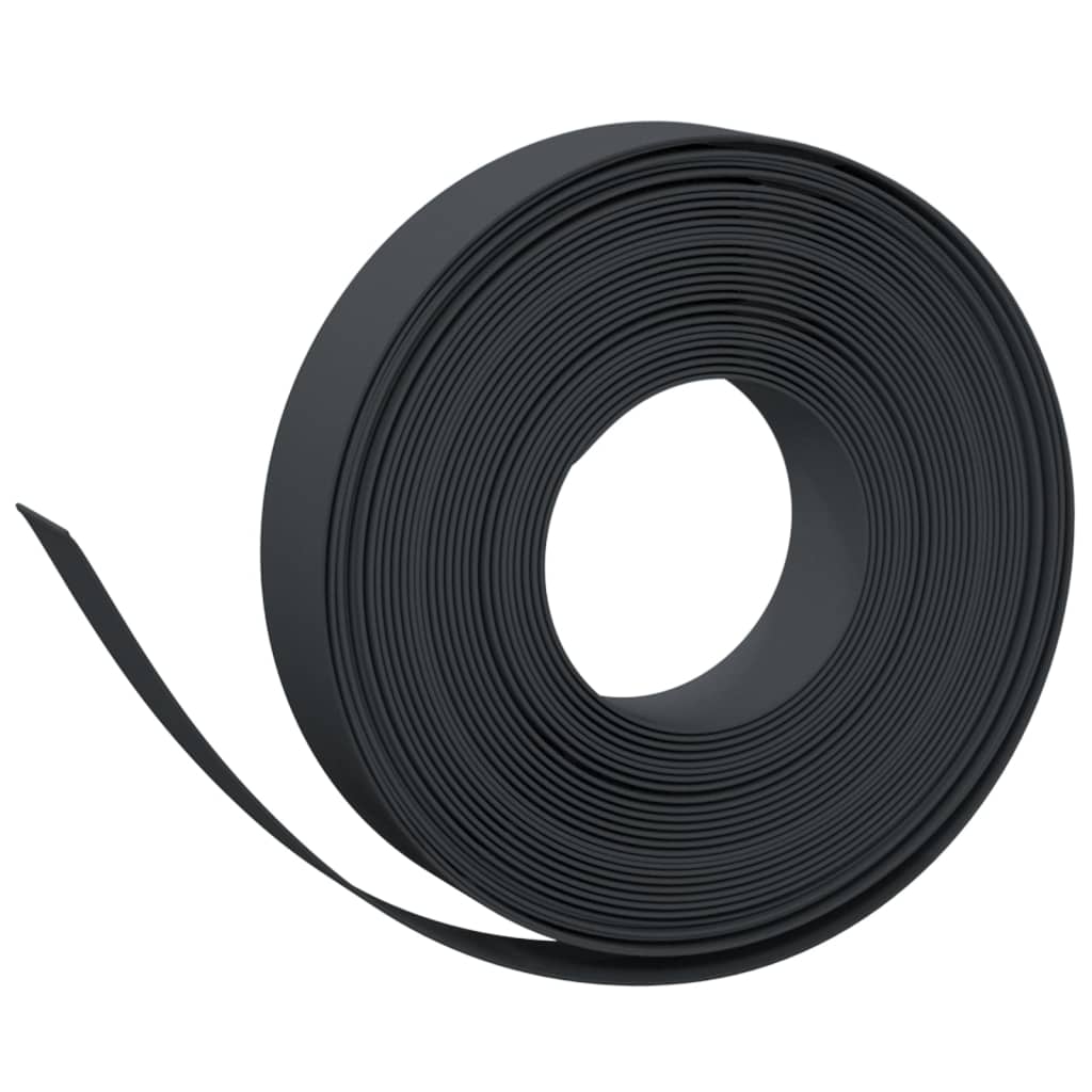 Vidaxl tuinranden 5 st 10 m 10 cm polyetheen zwart