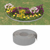 Vidaxl tuinranden 4 st 10 m 15 cm polyetheen grijs