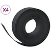 Vidaxl tuinranden 4 st 10 m 15 cm polyetheen zwart