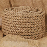 Vidaxl touw 100 m lang 16 mm dik jute - afbeelding 1