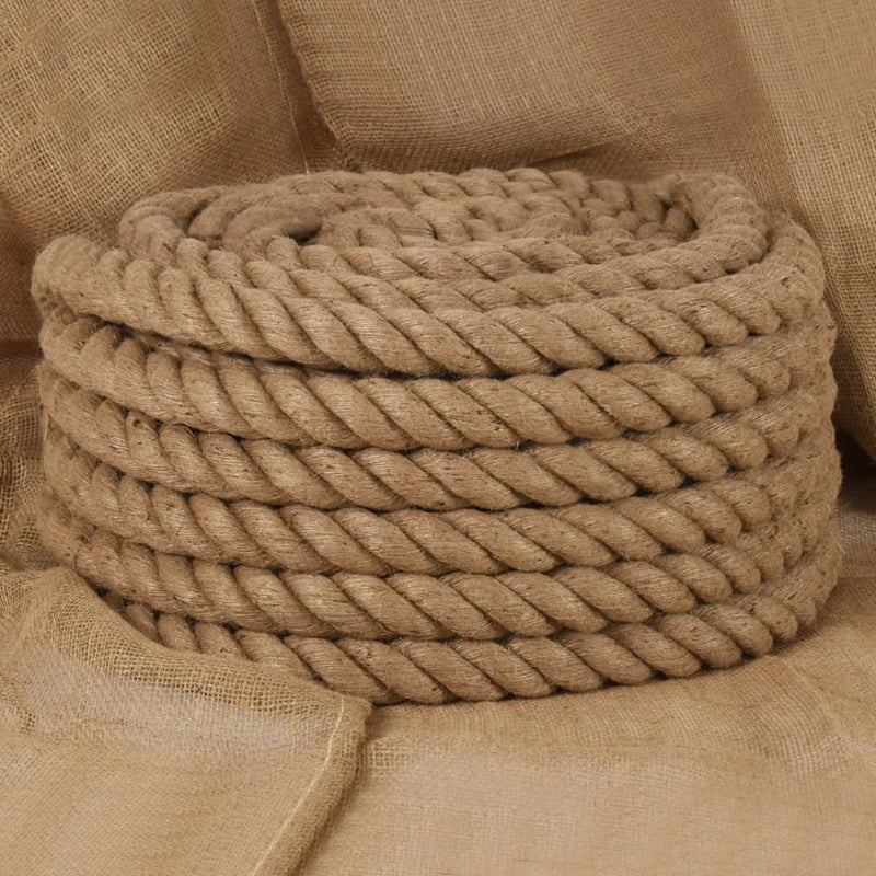 Vidaxl touw 5 m lang 36 mm dik jute