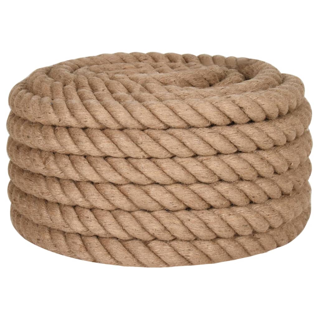 Vidaxl touw 25 m lang 40 mm dik jute