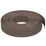 Vidaxl tuinrand 10 m 10 cm polyetheen bruin - afbeelding 3