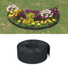 Vidaxl tuinrand 10 m 20 cm polyetheen zwart