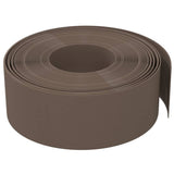 Vidaxl tuinrand 10 m 20 cm polyetheen bruin - afbeelding 3