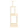 Vidaxl kattenmeubel met sisal krabpalen 149 cm crèmekleurig