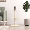 Vidaxl kattenmeubel met sisal krabpalen 72 cm crèmekleurig