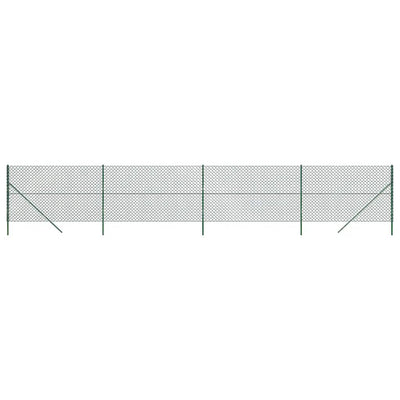 Vidaxl gaashek 1,4x10 m groen