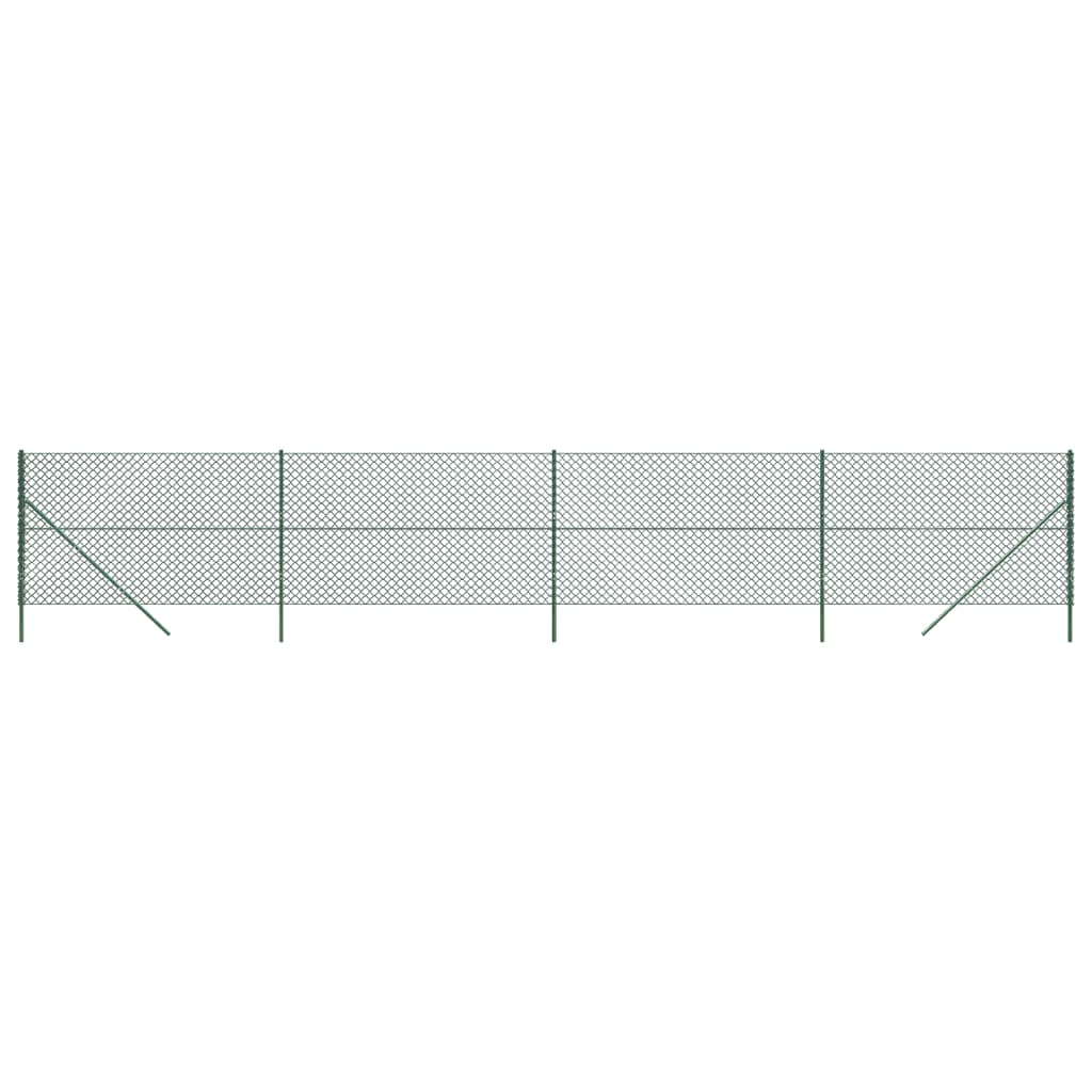 Vidaxl gaashek 1,8x10 m groen