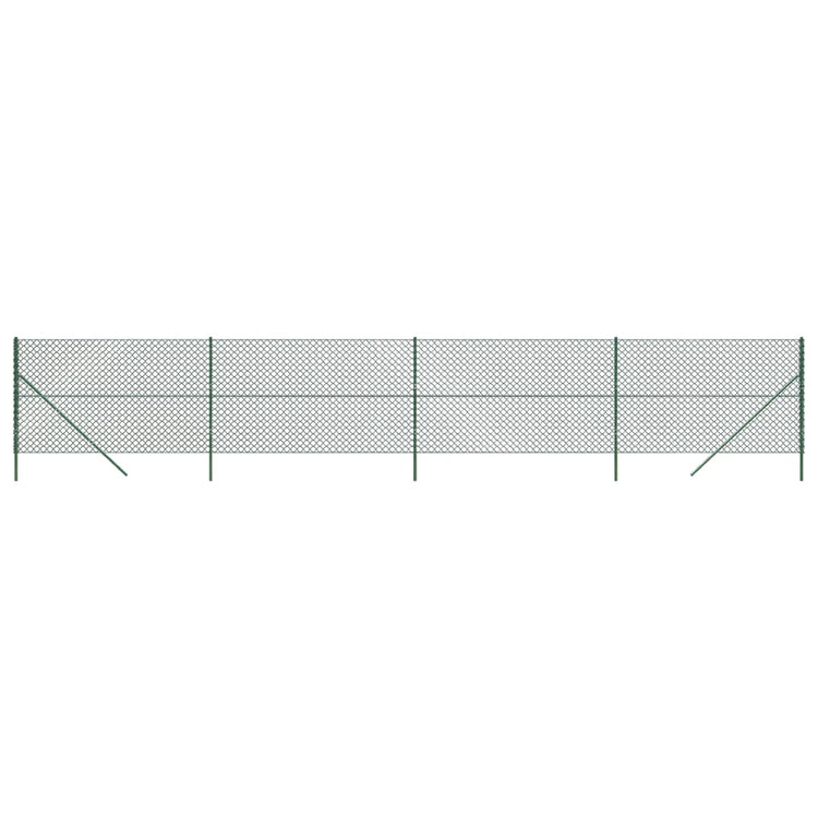 Vidaxl gaashek 1,8x10 m groen