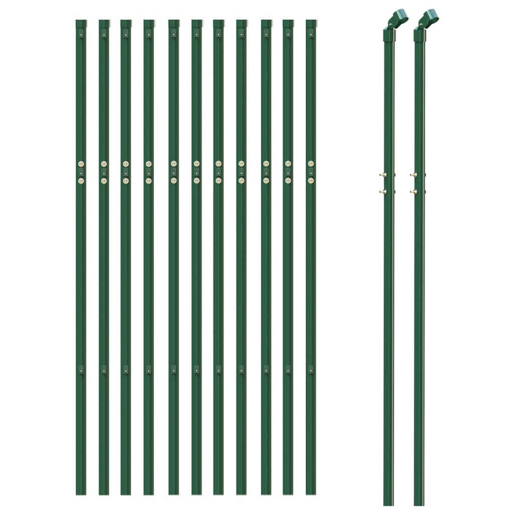 Vidaxl gaashek 1x25 m groen
