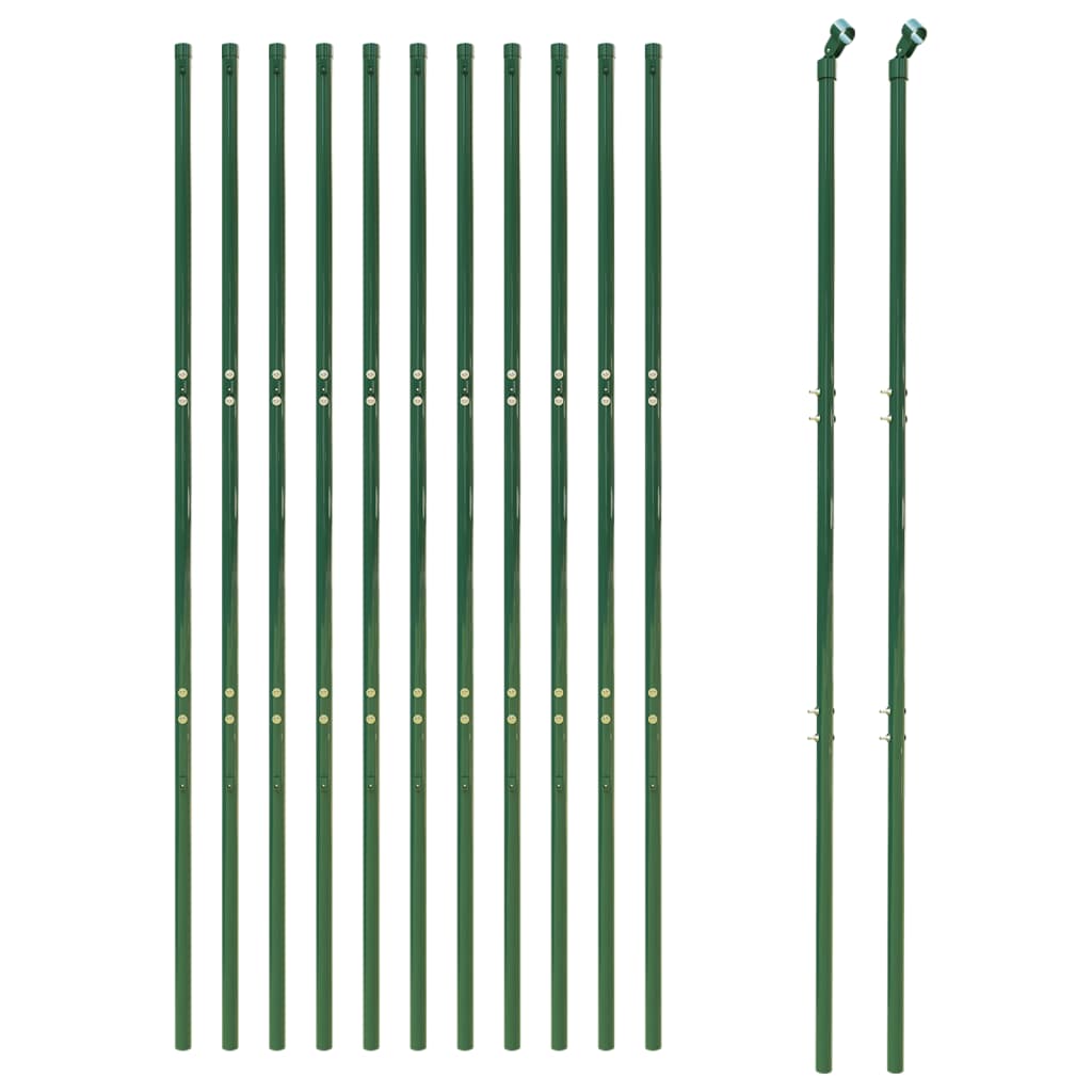 VidaXL Gaashek 1,4x25 m groen