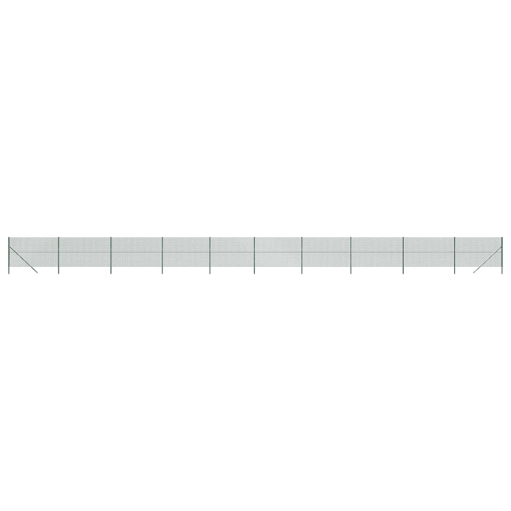 VidaXL Gaashek 1,8x25 m groen