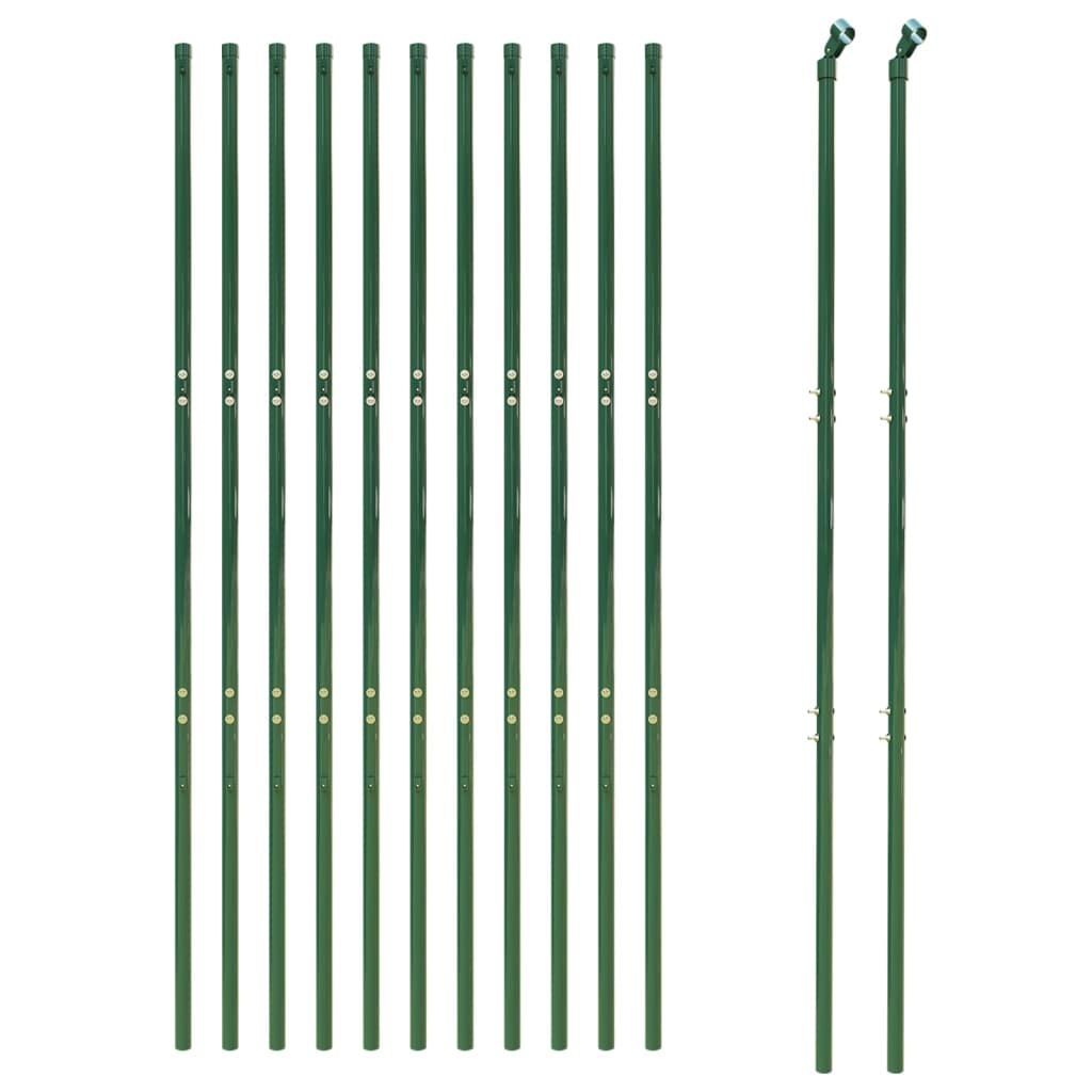 VidaXL Gaashek 1,8x25 m groen