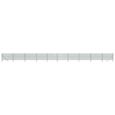 VidaXL Gaashek 2x25 m groen