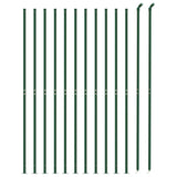 VidaXL Gaashek met flens 1,6x25 m groen - afbeelding 3