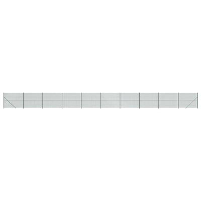 VidaXL Gaashek met flens 1,8x25 m groen