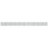 VidaXL Gaashek met flens 2x25 m groen - afbeelding 2