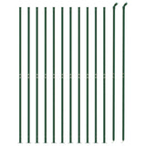 VidaXL Gaashek met flens 2x25 m groen - afbeelding 3