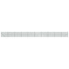 VidaXL Gaashek met flens 2,2x25 m groen