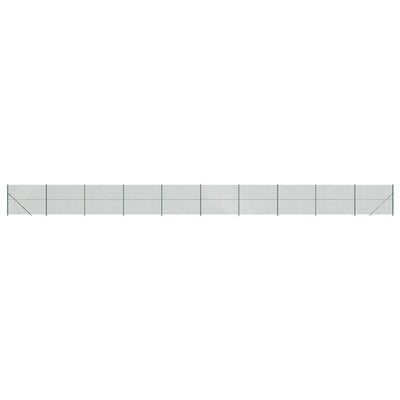 VidaXL Gaashek met flens 2,2x25 m groen