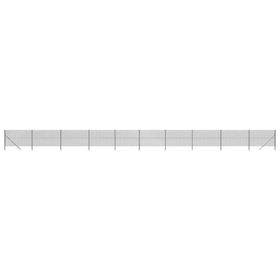 VidaXL Gaashek 1,4x25 m antracietkleurig