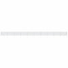 VidaXL Gaashek 2x25 m zilverkleurig