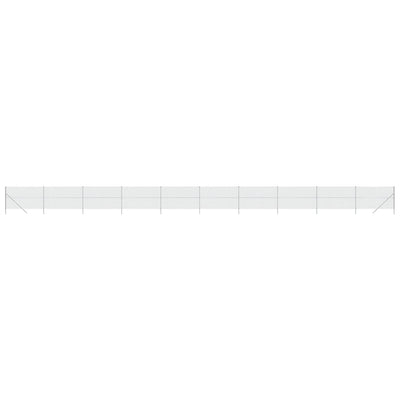 VidaXL Gaashek 2,2x25 m zilverkleurig