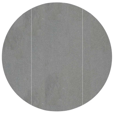 Vidaxl zwembadgrondzeil ø306 cm polyester geotextiel lichtgrijs